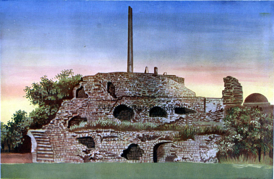 /data/Original Prints/Topography Views, City Views, Landscapes/FIROZ SHAH S KATLA - FORTRESS - DELHI.jpg